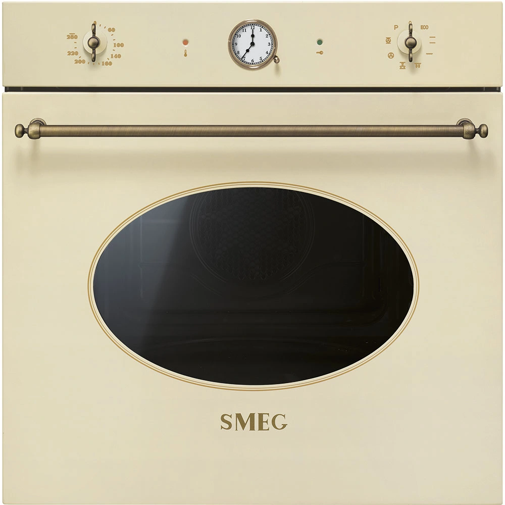 Piekarnik SMEG SFP805PO Kremowy 5 Piekarnik do zabudowy SMEG SFP805PO Kremowy