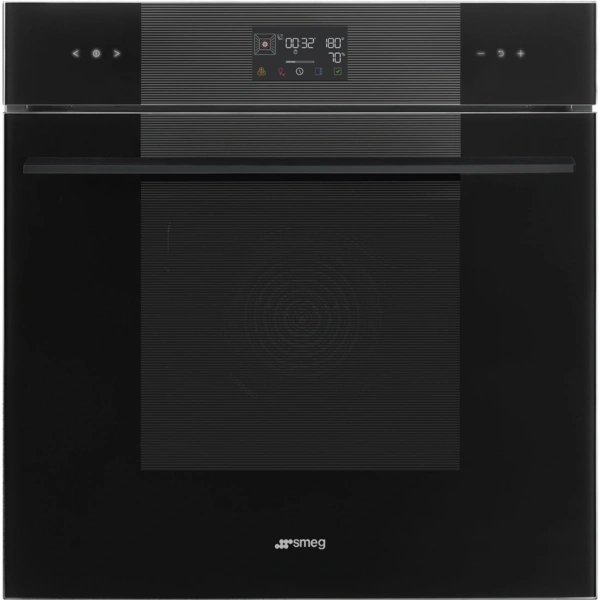 Piekarnik SMEG SO6102S3PB3 Steam100 Czarny, parowy Piekarnik parowy do zabudowy SMEG SO6102S3PB3 Steam100 Czarny