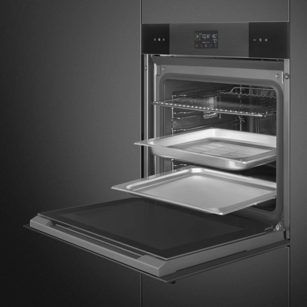 Piekarnik SMEG SO6102S3PB3 Steam100 Czarny, parowy 4 Piekarnik SMEG SO6102S3PB3 Steam100 Czarny, parowy - Ekspert-AGD.com 4
