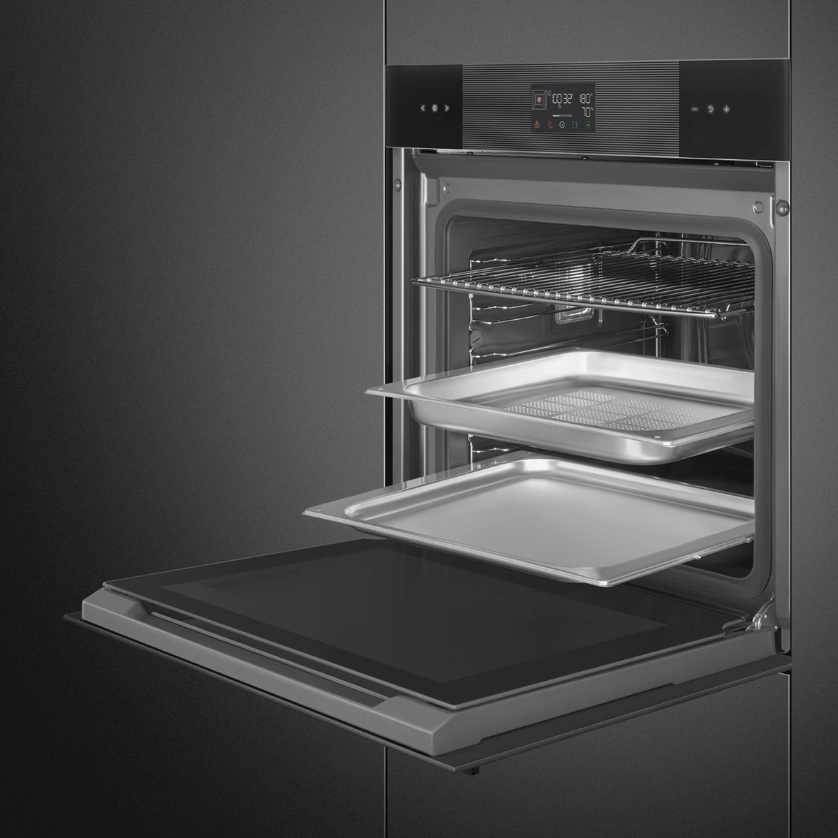 Piekarnik SMEG SO6102S3PB3 Steam100 Czarny, parowy 13 Piekarnik SMEG SO6102S3PB3 Steam100 Czarny, parowy - Ekspert-AGD.com 13