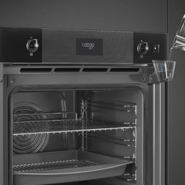 Piekarnik SMEG SOP6101S2B3 Pyro Steam Czarny, parowy 3 Piekarnik SMEG SOP6101S2B3 Pyro Steam Czarny, parowy - Ekspert-AGD.com 3