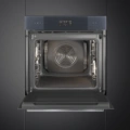 Piekarnik SMEG SOP6102S2PG Pyro Steam Neptune Grey, parowy - obrazek 5
