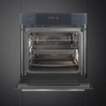 Piekarnik SMEG SOP6102S2PG Pyro Steam Neptune Grey, parowy - obrazek 6