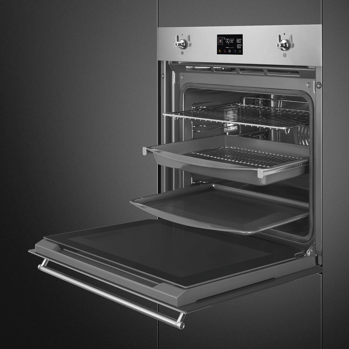 Piekarnik SMEG SOP6302S2PX Pyro Steam Stal nierdzewna, parowy 10 Piekarnik SMEG SOP6302S2PX Pyro Steam Stal nierdzewna, parowy - Ekspert-AGD.com 10