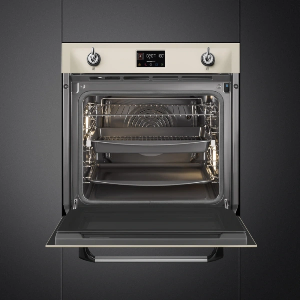 Piekarnik SMEG SOP6902S2PP Pyro Steam Kremowy, parowy - Ekspert-AGD.com 3
