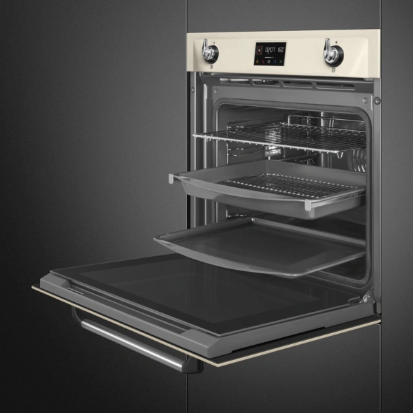 Piekarnik SMEG SOP6902S2PP Pyro Steam Kremowy, parowy - Ekspert-AGD.com 4