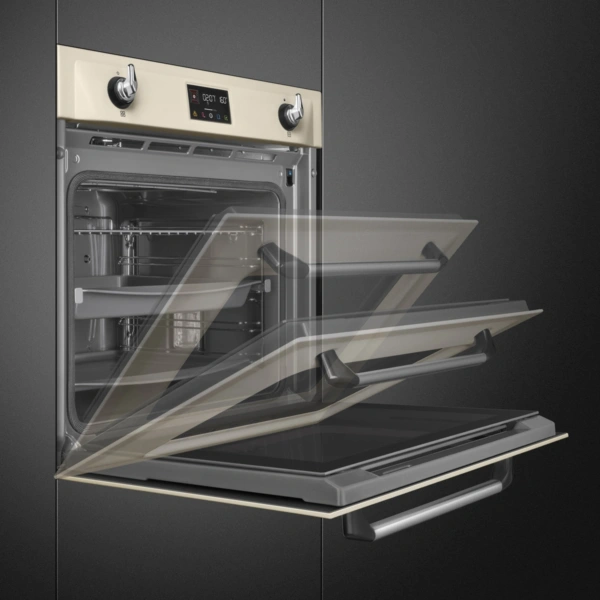 Piekarnik SMEG SOP6902S2PP Pyro Steam Kremowy, parowy - Ekspert-AGD.com 9