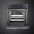 Piekarnik SMEG SO6106WAPG Omnichef Neptune Grey, parowy z mikrofalą - obrazek 5