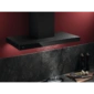 Okap kominowy AEG NDB6791HB Hob2Hood 90 cm Czarny - Zamontowany na ścianie