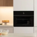Kompaktowy piekarnik z mikrofalą do zabudowy Gorenje BCM4058B Czarny 10