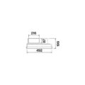 Okap Falmec Mirage 100 Inox 800 m3/h, sufitowy, z pilotem Okap sufitowy Falmec Mirage 100 Inox 800 m3h z pilotem 03