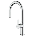 Bateria kuchenna Teka OVAL 9381 Chrom z wyciąganą wylewką 116020011 - obrazek 2