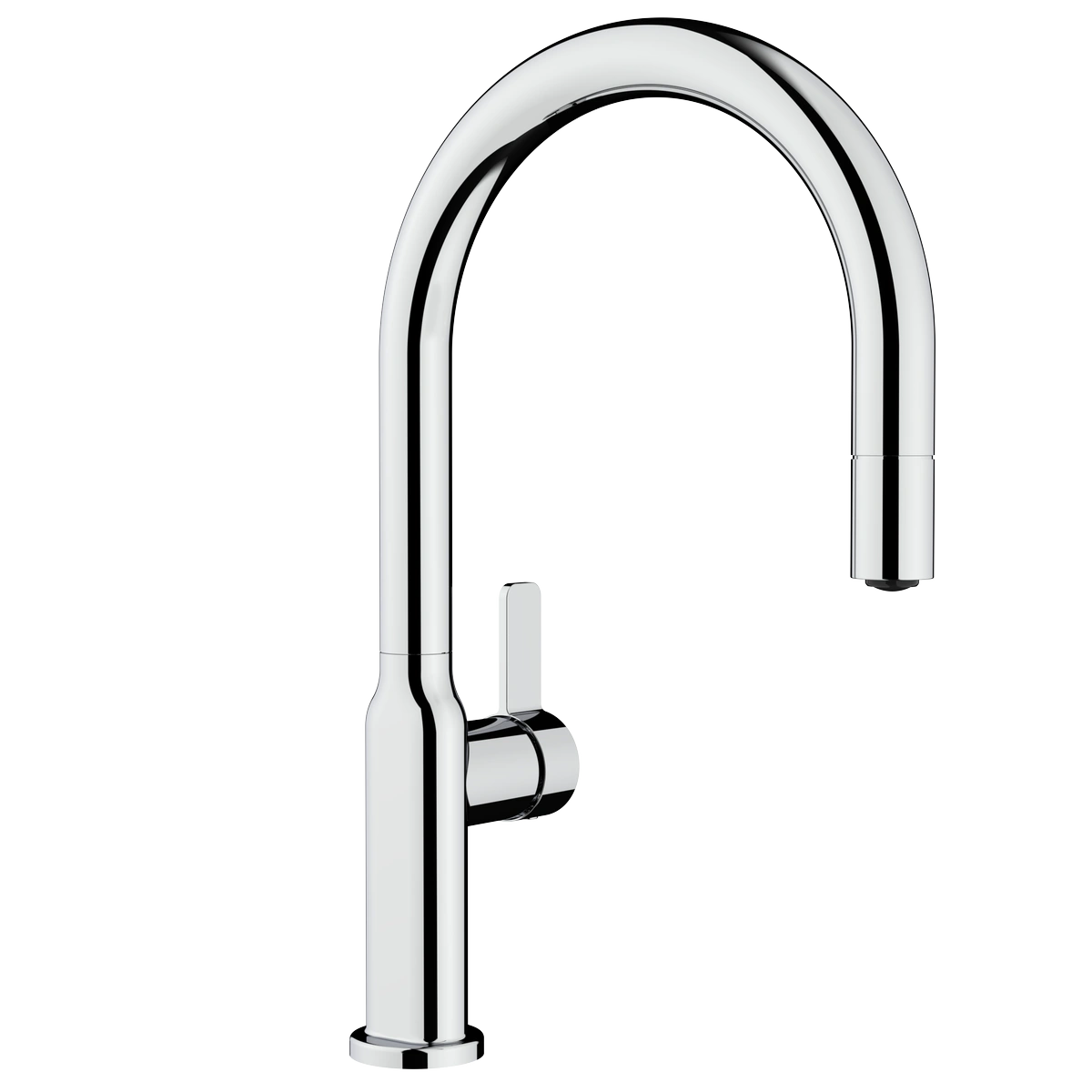 Bateria kuchenna Teka OVAL 9381 Chrom z wyciąganą wylewką 116020011 - Ekspert-AGD.com 9