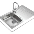 Zlewozmywak Teka STARBRIGHT 45 E-XM 1B 1D Stal szlachetna 115120036 - obrazek 6