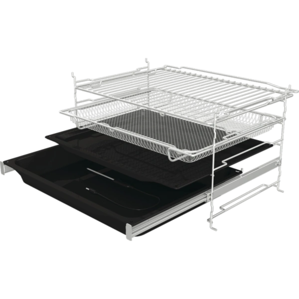 Piekarnik parowy do zabudowy Gorenje BSA6138B Czarny G800 - Prowadnice i blachy