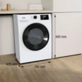 Pralka Gorenje W3NGPI72SBS/PL 7 kg, wolnostojąca - obrazek 3