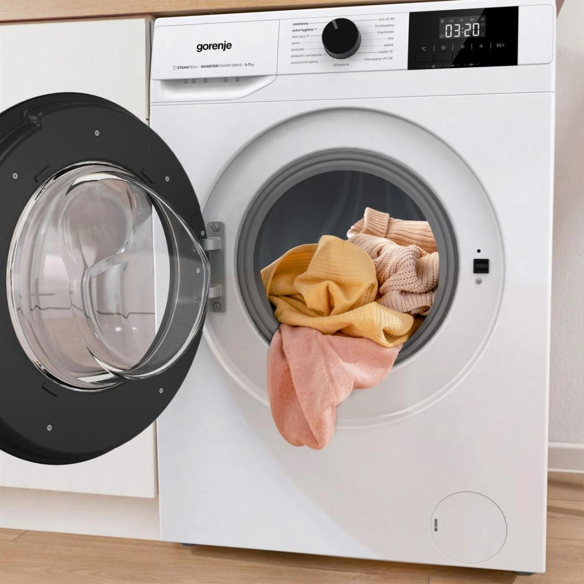 Pralka Gorenje W3NGPI72SBS/PL 7 kg, wolnostojąca - Ekspert-AGD.com 15
