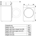 Pralka Gorenje W3NGPI72SBS/PL 7 kg, wolnostojąca - obrazek 13
