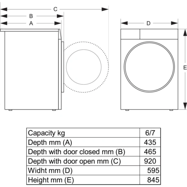 Pralka Gorenje W3NGPI72SBS/PL 7 kg, wolnostojąca - Ekspert-AGD.com 13
