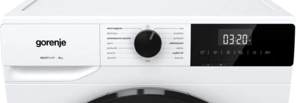 Suszarka Gorenje DHNA82/PL 8 kg, wolnostojąca, z pompą ciepła 6 Suszarka Gorenje DHNA82/PL 8 kg, wolnostojąca, z pompą ciepła - Ekspert-AGD.com 6