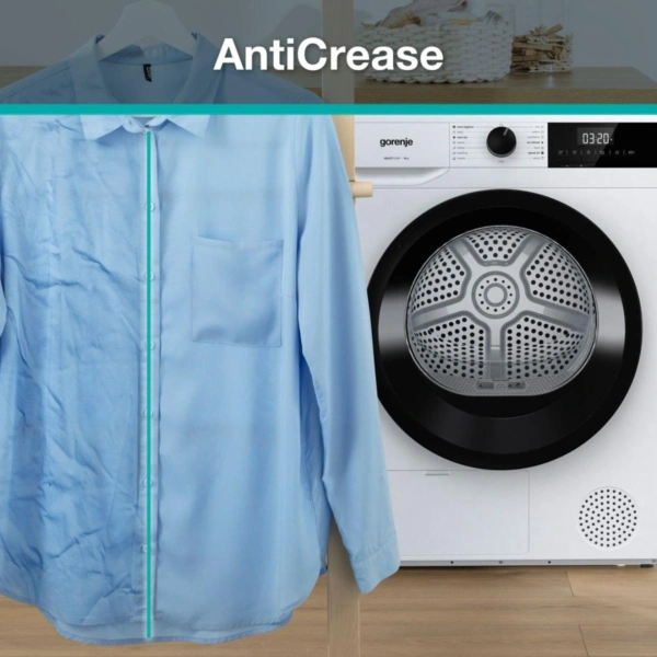 Suszarka Gorenje DHNA82/PL 8 kg, wolnostojąca, z pompą ciepła 10 Suszarka Gorenje DHNA82/PL 8 kg, wolnostojąca, z pompą ciepła - Ekspert-AGD.com 10