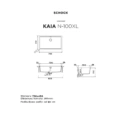 Zlewozmywak SCHOCK KAIA N-100XL Puro CRISTADUR - obrazek 2