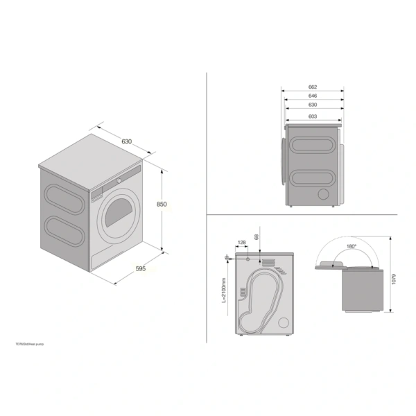 Suszarka ASKO T108HW 8 kg Biały, wolnostojąca 7 Suszarka ASKO T108HW 8 kg Biały, wolnostojąca - Ekspert-AGD.com 7