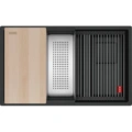 Zlewozmywak Franke Kanon KNG PRO 160-46-21 Czarny mat/Czarny odpływ + Bateria Active L Twist Czarny mat 125.0749.687 Zlewozmywak Franke Kanon KNG PRO 160-46-21 Czarny mat/Czarny odpływ + Bateria Active L Twist Czarny mat 125.0749.687 - obrazek 2