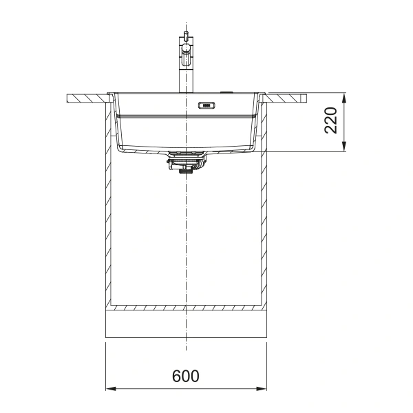 Zlewozmywak Franke Kanon KNG PRO 610-53 FTL Onyx Fragranite 114.0749.560 - Ekspert-AGD.com 4