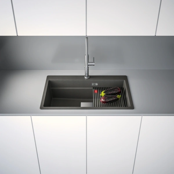 Zlewozmywak Franke Kanon KNG PRO 610-73 FTL Łupkowy szary Fragranite 114.0749.639 - Ekspert-AGD.com 5