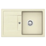 Zlewozmywak SCHOCK LIMA D-100S Vanilla CRISTALITE®