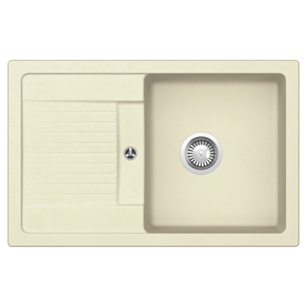 Zlewozmywak SCHOCK LIMA D-100S Vanilla CRISTALITE®