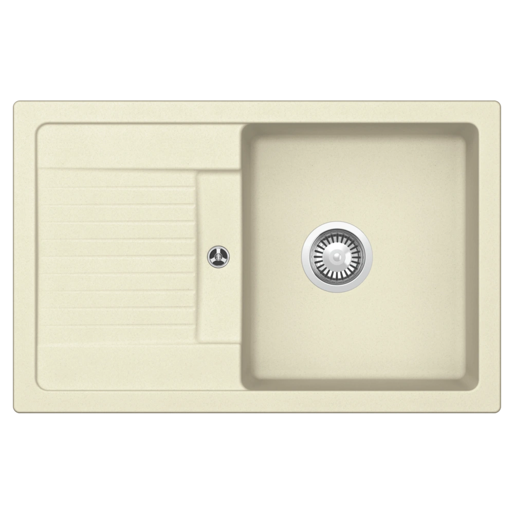 Zlewozmywak SCHOCK LIMA D-100S Vanilla CRISTALITE®
