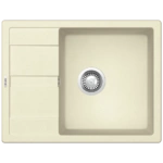 Zlewozmywak SCHOCK RONDA D-100L Vanilla CRISTALITE®