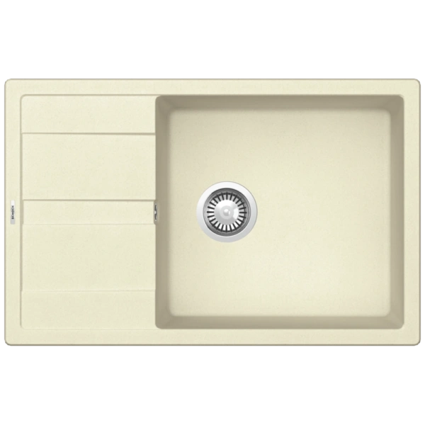 Zlewozmywak SCHOCK RONDA D-100XL Vanilla CRISTALITE®