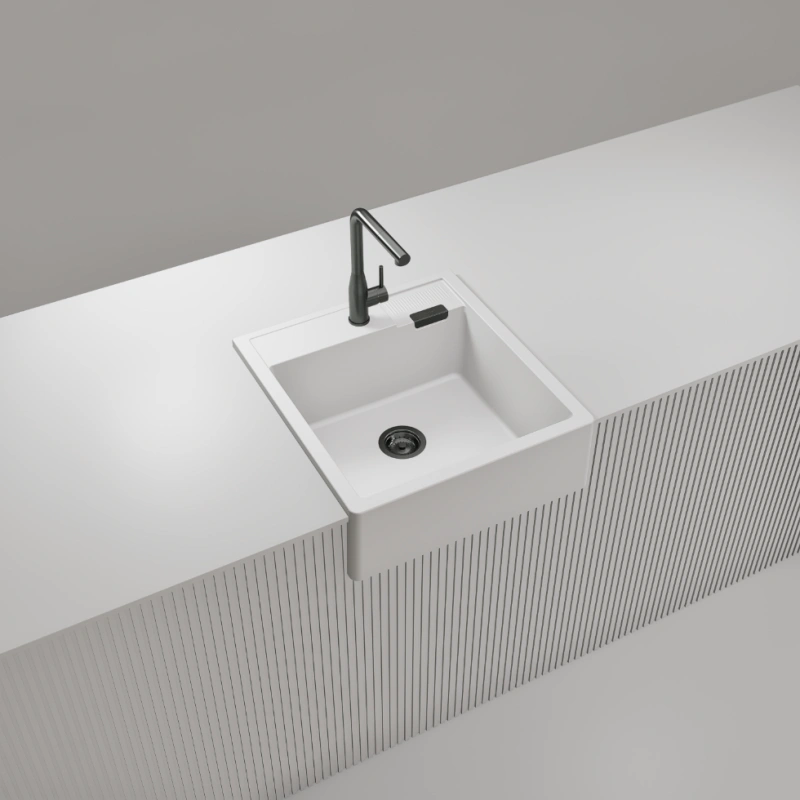 Bateria kuchenna SCHOCK KETO 518.120 GUB Gunmetal Brushed z wyciąganą wylewką - Ekspert-AGD.com 7