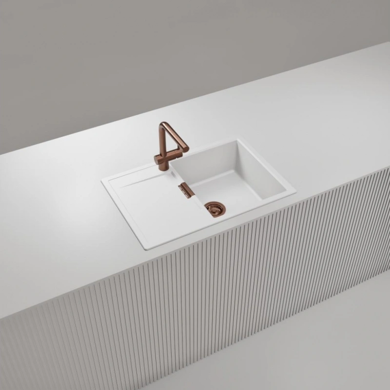 Bateria kuchenna SCHOCK LAIOS 517.120 COB Copper Brushed z wyciąganą wylewką - Ekspert-AGD.com 6