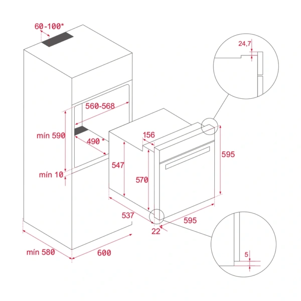 Piekarnik Teka NEO HSB 6360 FBK Full Black 111010074 - Ekspert-AGD.com 15