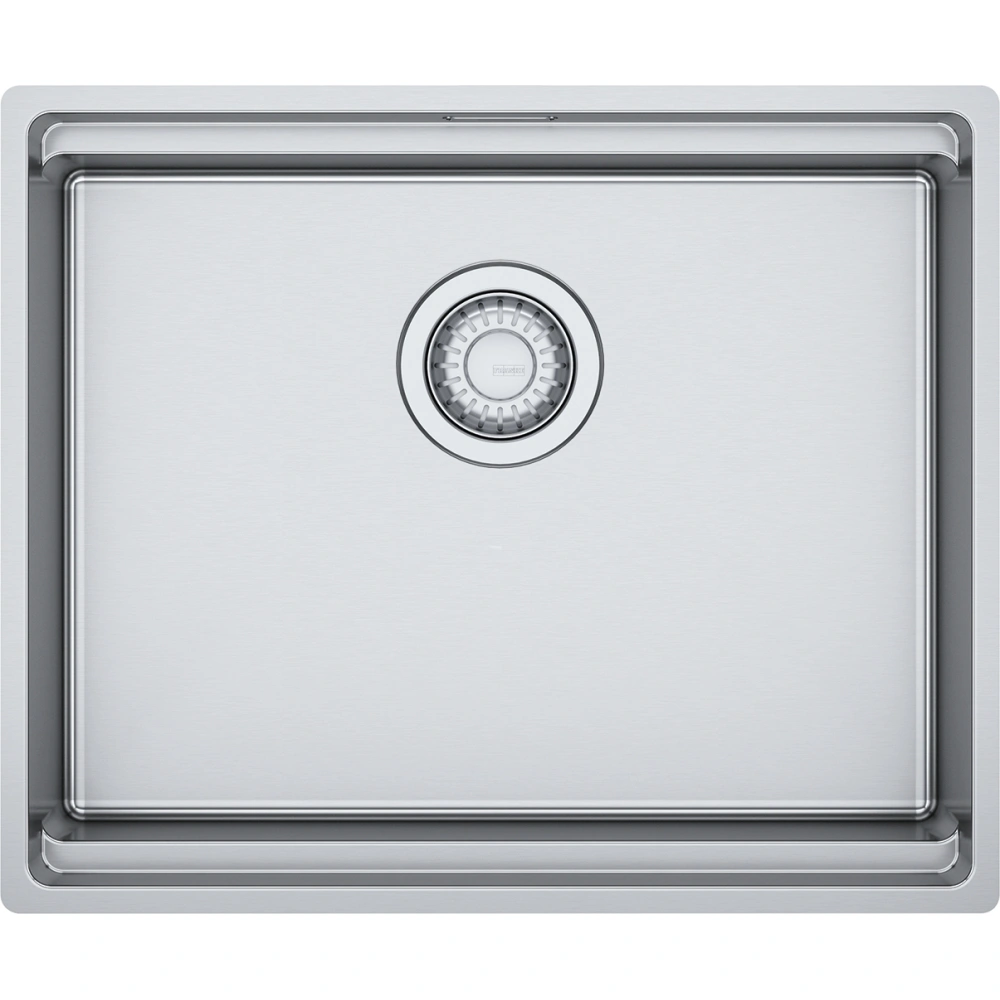 Zlewozmywak Franke Box BXX PRO 210/110-50 Stal szlachetna 127.0749.858 wraz z akcesoriami w komplecie: wkładka ociekowa + rollmata + drewniana deska kuchenna