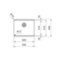 Zlewozmywak Franke Box BXX PRO 210/110-50 Stal szlachetna 127.0749.858 - obrazek 13