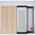 Zlewozmywak Franke Box BXX PRO 210-50 TL Stal szlachetna 127.0749.856 wraz z akcesoriami w komplecie: wkładka ociekowa + rollmata + drewniana deska kuchenna