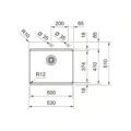 Zlewozmywak Franke Box BXX PRO 210-50 TL Stal szlachetna 127.0749.856 - obrazek 12