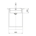Zlewozmywak Franke Box BXX PRO 210-50 TL Stal szlachetna 127.0749.856 - obrazek 13