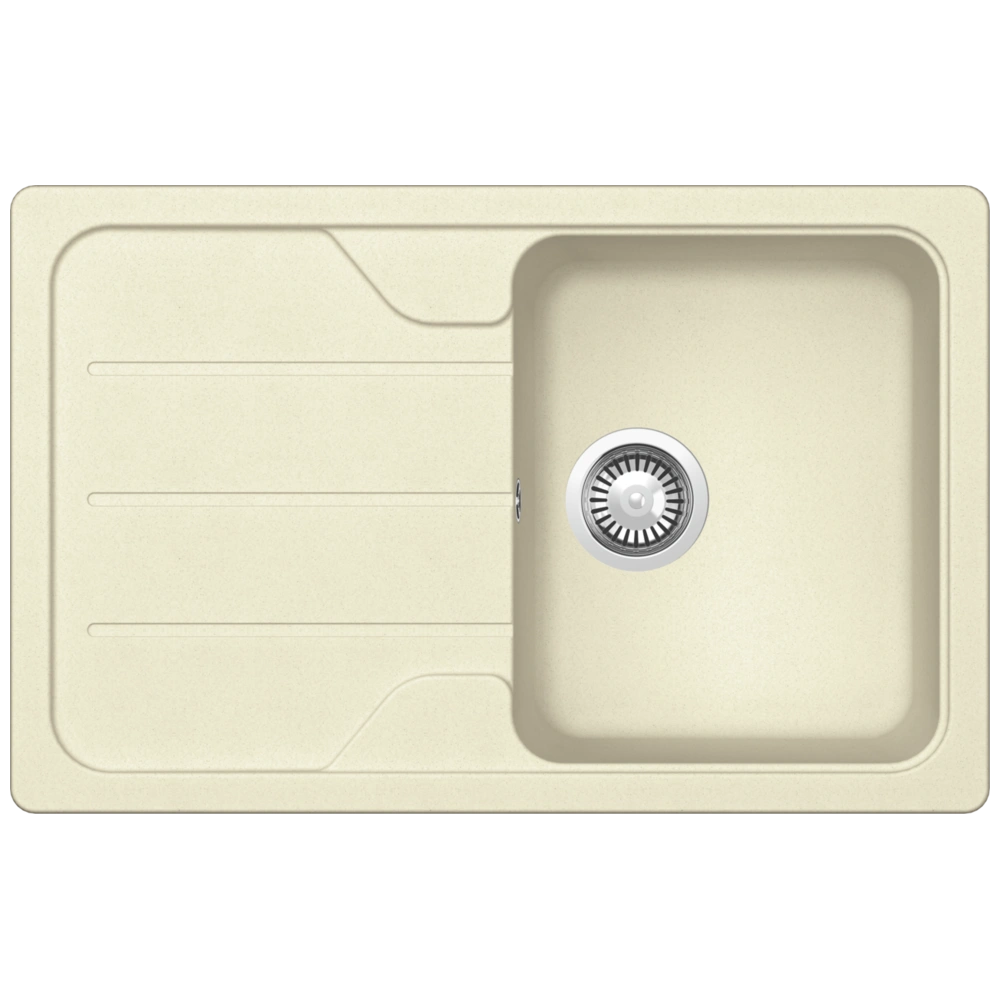 Zlewozmywak SCHOCK FORMHAUS D-100S Vanilla CRISTALITE®