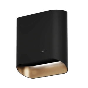 Okap przyścienny Ciarko Design Simple Black/Gold 60 cm CDP6002B/G
