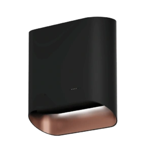 Okap przyścienny Ciarko Design Simple Black/Rose Gold 60 cm CDP6002B/C