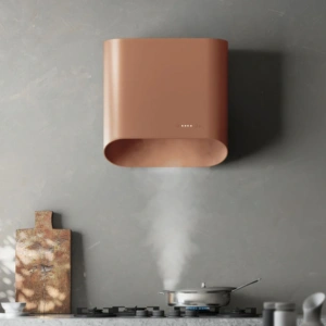 Okap Ciarko Design Simple Rose Gold, przyścienny CDP6002C - Ekspert-AGD.com