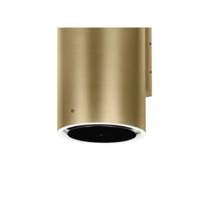 Okap Ciarko Design Tubus Gold Steel, przyścienny CDP3801GS - Ekspert-AGD.com