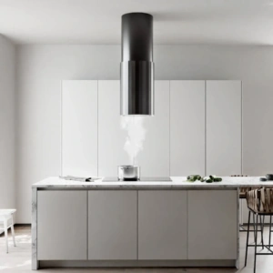 Okap Ciarko Design Roto W Black, wyspowy CDW3803C - Ekspert-AGD.com