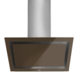 Okap Teka DLV 985 LB 90 cm Brązowy, przyścienny 112930005 - obrazek 2
